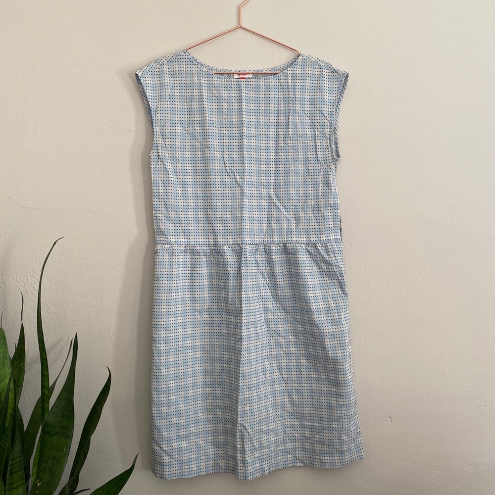 A.P.C. madras blue dress